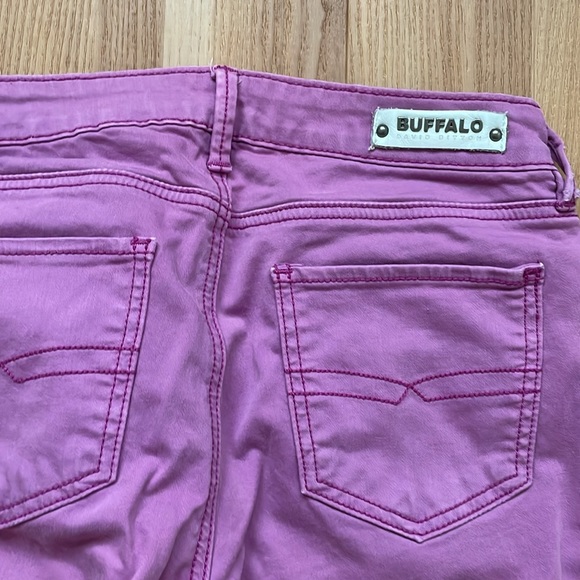 Buffalo cropped low rise pant - purplish color - size 26 - Picture 3 of 6
